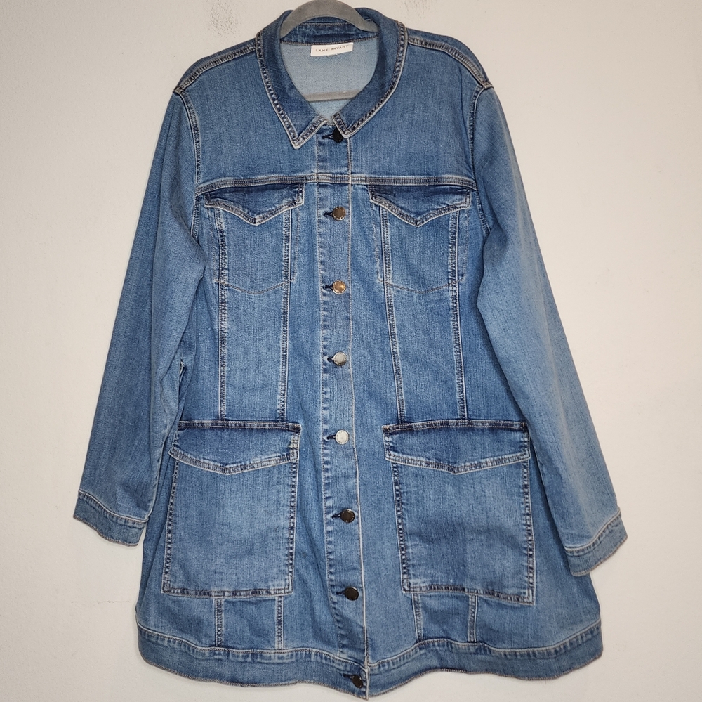 Lane Bryant Blue Jean Jacket